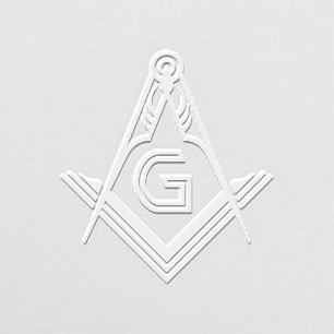 Masonic Square and Compass Freemason Seal Embosser
