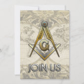 Masonic Square and Compasses (Front)