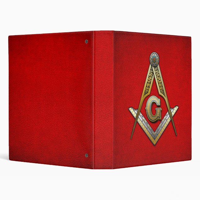 Masonic Square and Compasses Binder (Background)