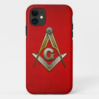Masonic Square and Compasses iPhone 11 Case