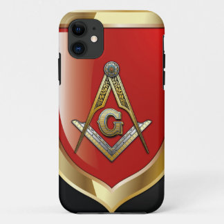 Masonic Square and Compasses iPhone 11 Case