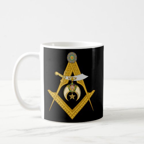 Masonic Square And Compasses Shriners Dad FatherS Coffee Mug