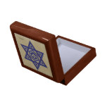 Masonic Star of David Keepsake Box