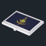 Masonic Sun Business Card Case<br><div class="desc">Freemasonry describes itself as a beautiful system of morality, veiled in allegory and illustrated by symbols. The symbolism is mainly, but not exclusively, drawn from the manual tools of stonemasons - the square and compasses, the level and plumb rule, the trowel, among others. A moral lesson is attached to each...</div>