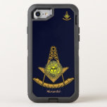 Masonic Sun OtterBox Defender iPhone SE/8/7 Case