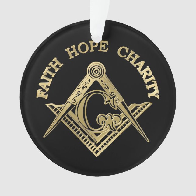 Masonic symbol ornament (Front)