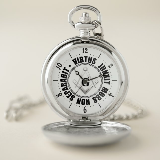 Masonic symbol pocket watch (Inside)