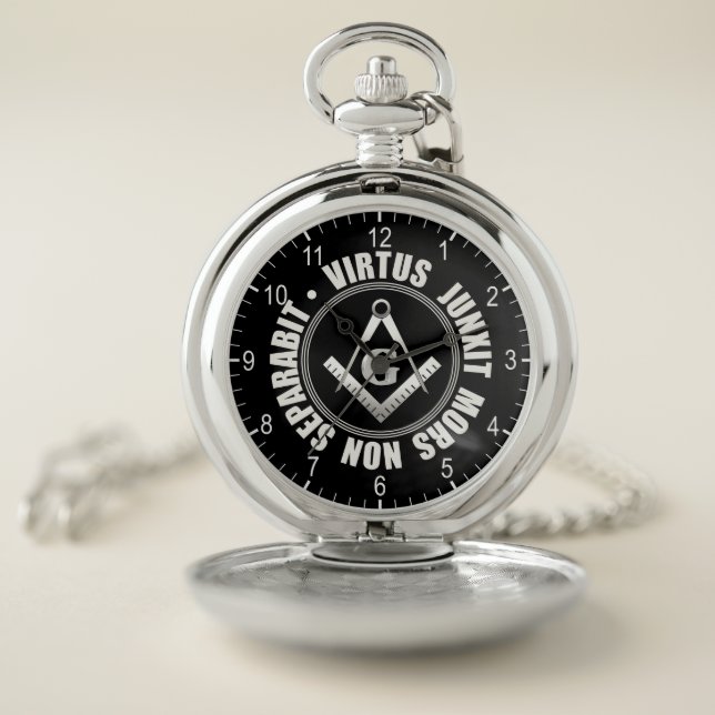 Masonic symbol pocket watch (Inside)