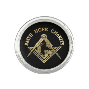 Masonic symbol ring