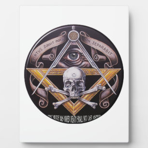 Masonic Virtue Plaque