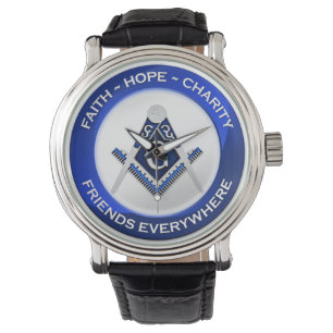 Masonic Wall Clock Watch