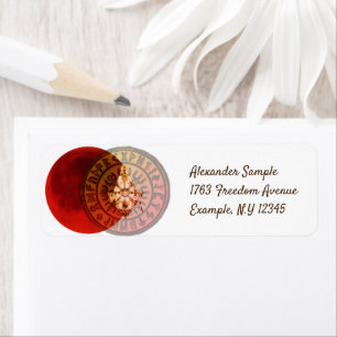 Masonic Warrior Label