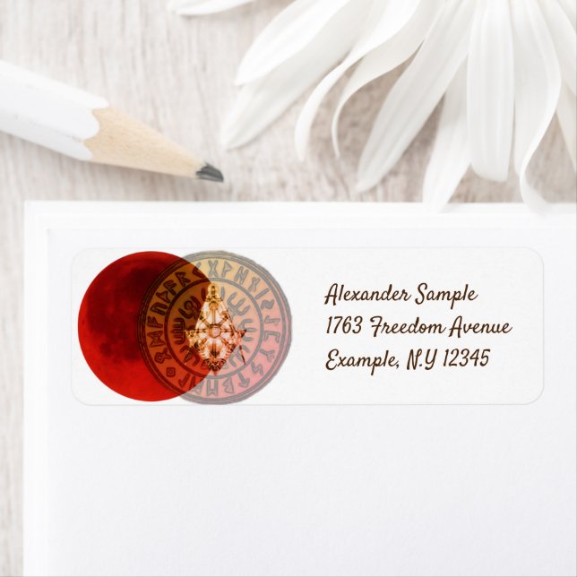 Masonic Warrior Label (Insitu)