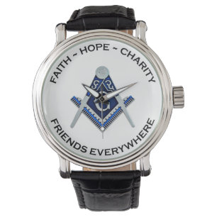 Masonic Watch Blue