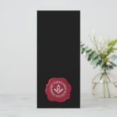 Masonic wax seal (Standing Front)