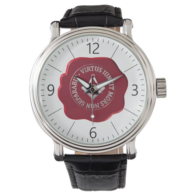 Masonic wax seal watch (Front)