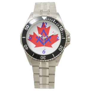 Masonic's Canada Customized Emblem Watch
