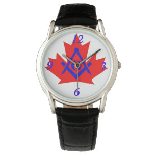 Masonic's Canada Customized Emblem Watch