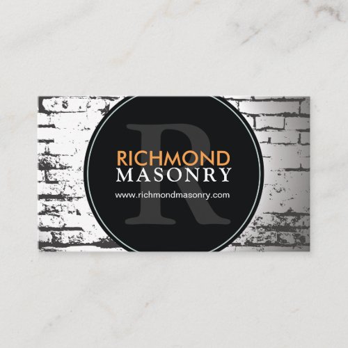 MASONRY BUSINESS CARD