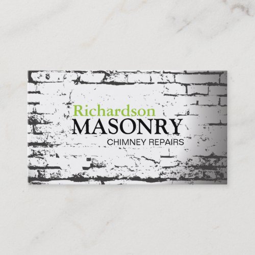 MASONRY BUSINESS CARD