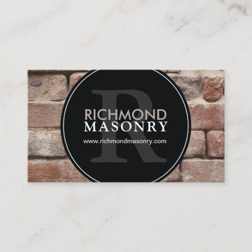 MASONRY BUSINESS CARD