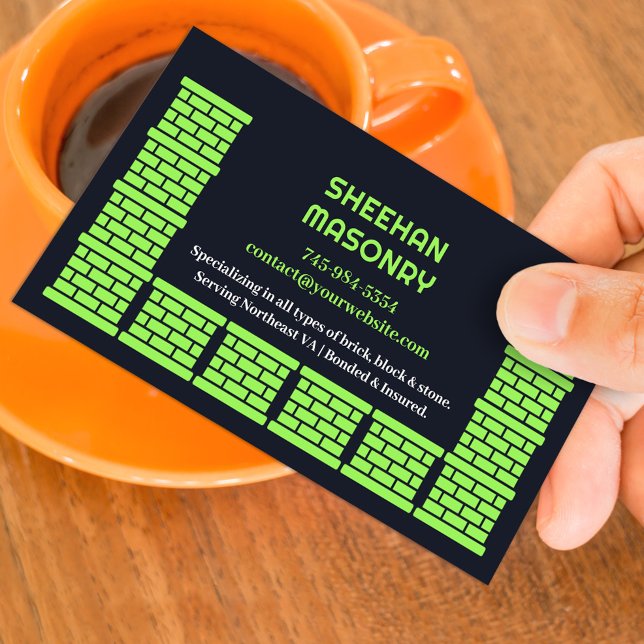 Masonry Chimney Business Card Template (Creator Uploaded)