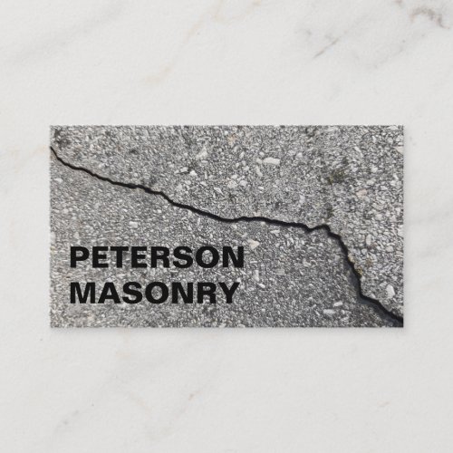 Masonry Construction _ Masonry Business Card