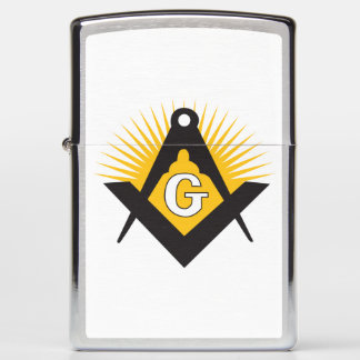 Masonry symbol zippo lighter