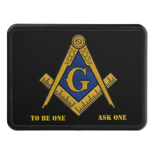 Masonic Trailer Hitch Covers - Towing Hitch Covers | Zazzle