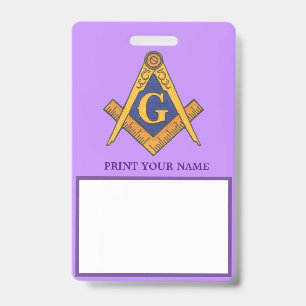 MASONS BADGE