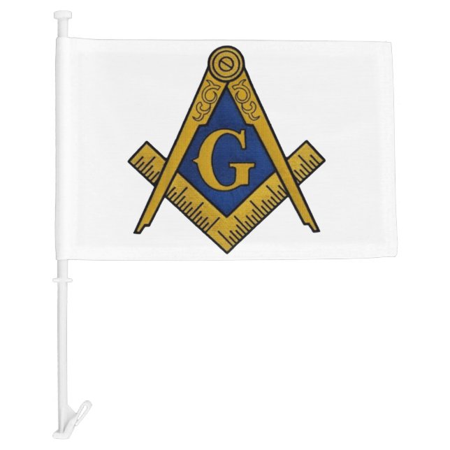 MASONS CUSTOM CAR FLAG (Front)