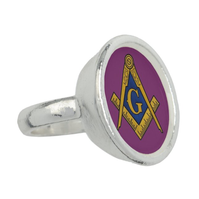 MASONS CUSTOM RING (Side)