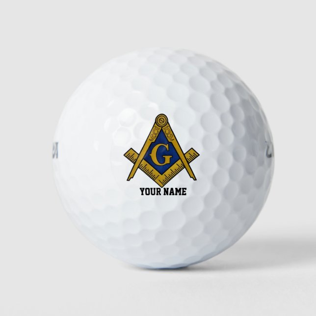 MASONS Custom Wilson Ultra 500 Distance Golf Balls (Front)