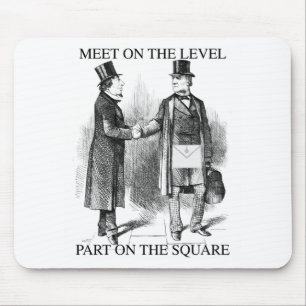 Masons Meeting Mouse Pad