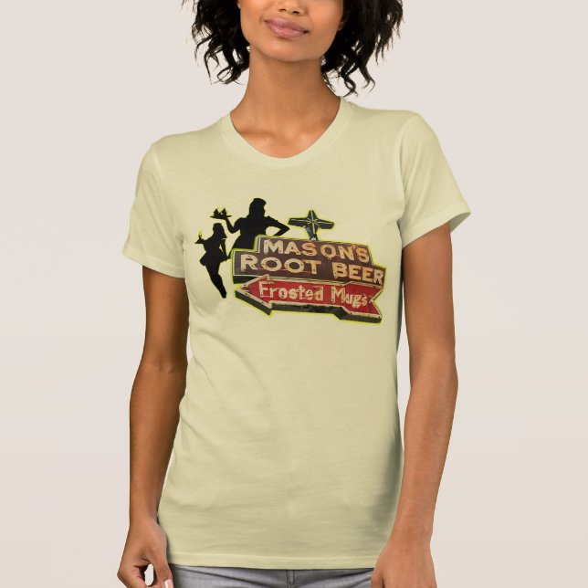 Masons Rootbeer Stand 3 T-Shirt (Front)