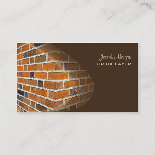 Customizable Masons, stone workers business cards