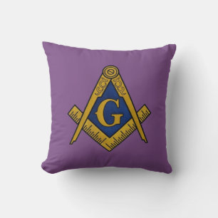 MASONS THROW PILLOW