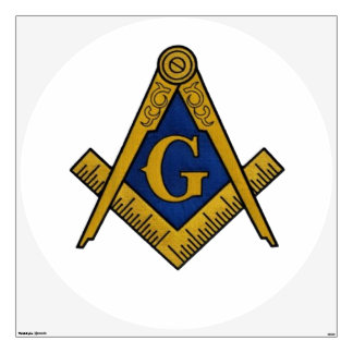 MASONS WALL DECAL (48x48) LARGE
