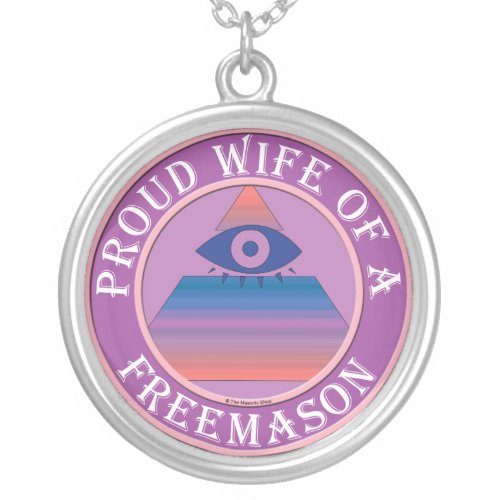 Masons Wife Silver Plated Necklace