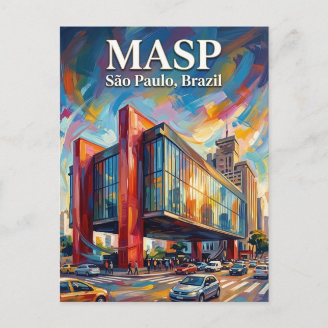 MASP Brazil Postcard (Front)