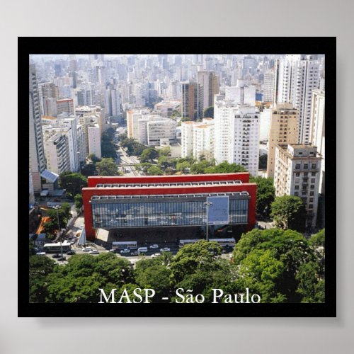 MASP _ So Paulo Poster