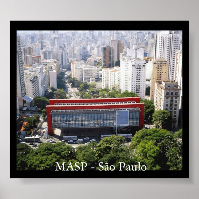 MASP - São Paulo Poster (Front)