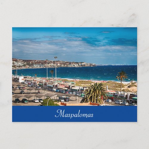 Maspalomas Beach Postcard