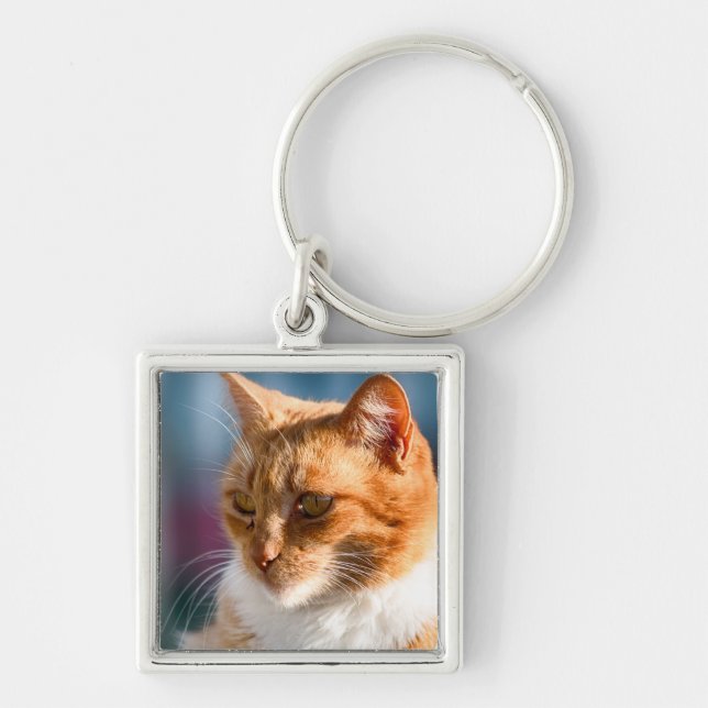 Maspalomas Cat Keychain (Front)