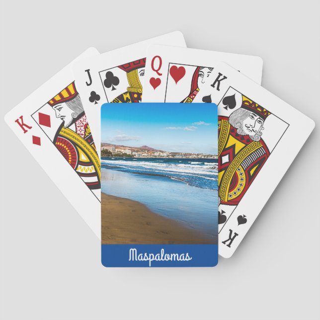 Maspalomas Poker Cards (Back)