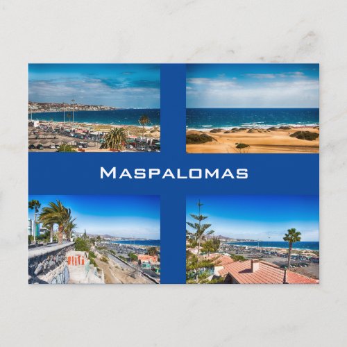 Maspalomas Postcard