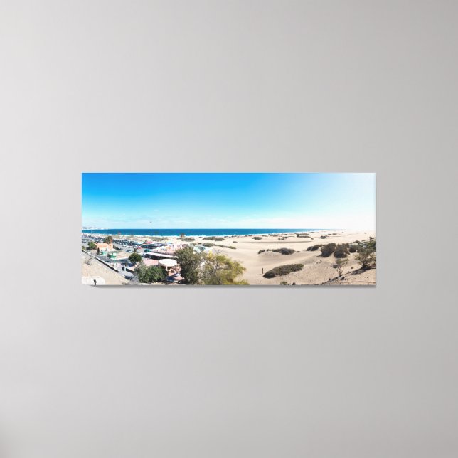 Maspalomas Sands Canvas Print (Front)