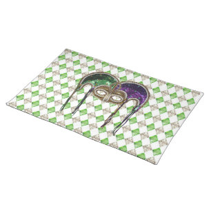 Masque une Paillette Placemat