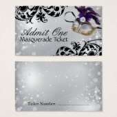 Masquerade Admission Tickets (Front & Back)