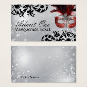 Masquerade Admission Tickets (Front & Back)